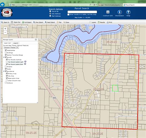 gis map of my property.